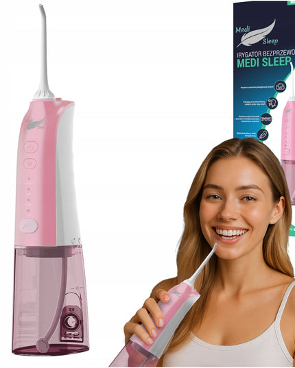 Belaidis pulsacinis dantų irigatorius, 4 režimai, 5 antgaliai