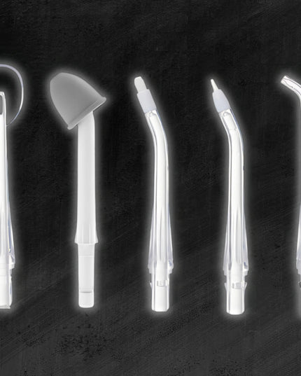 „DentiPro“ belaidis dantų irigatorius, 5 režimai, 300 ml, 5 antgaliai