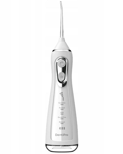 „DentiPro“ belaidis dantų irigatorius, 5 režimai, 300 ml, 5 antgaliai