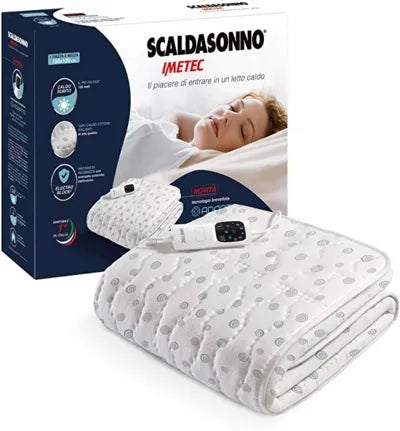 Imetec Scaldasonno Adapto šildomasis pledas, 150 × 180 cm, 60 W