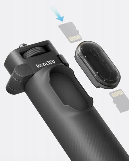 Insta360 sulankstomas 2-in-1 trikojis ir asmenukių lazda sportinėms kameroms, 16,5–59 cm