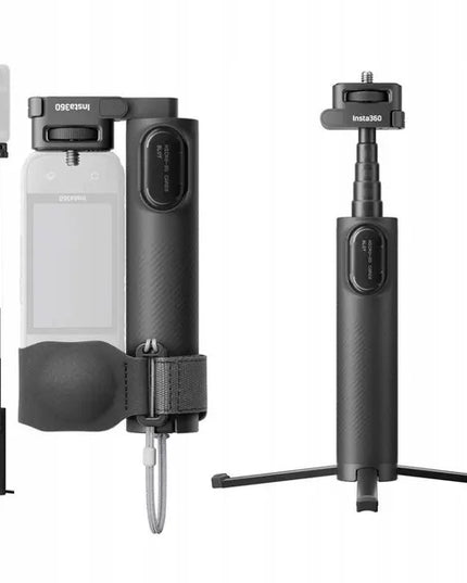 Insta360 sulankstomas 2-in-1 trikojis ir asmenukių lazda sportinėms kameroms, 16,5–59 cm