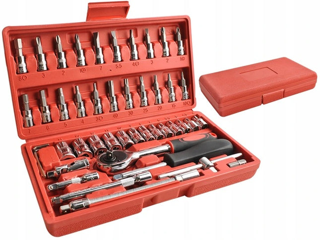 Įrankių rinkinys 46 vnt.