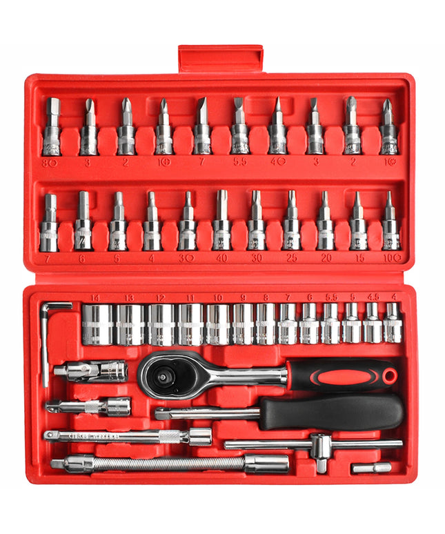 Įrankių rinkinys 46 vnt.