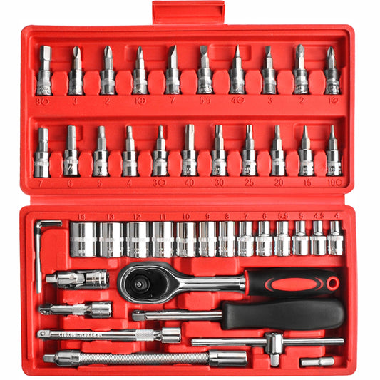 Įrankių rinkinys 46 vnt.