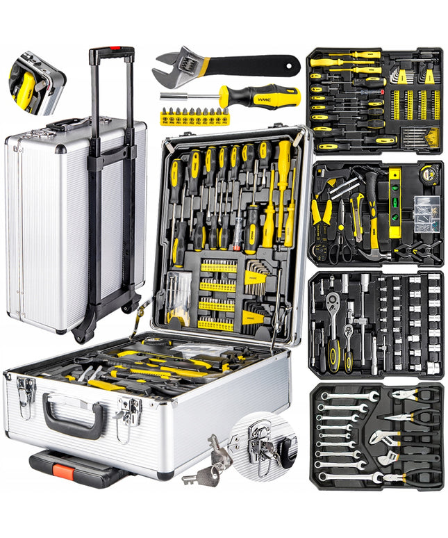 Įrankių rinkinys / įrankiai WMC 186 vnt.