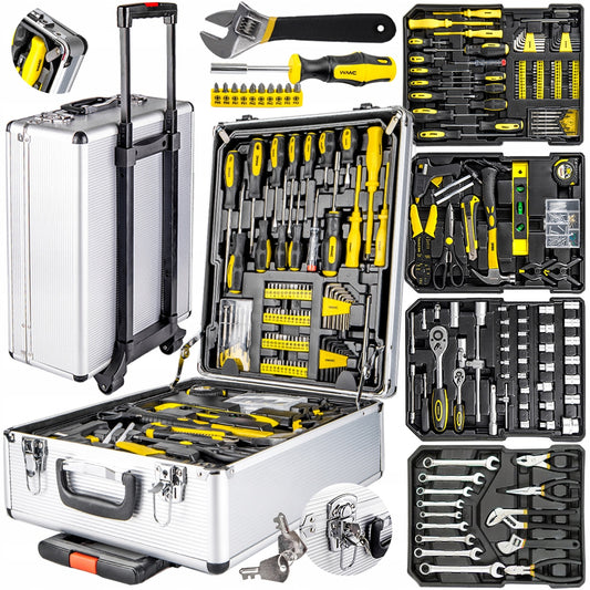 Įrankių rinkinys / įrankiai WMC 186 vnt.