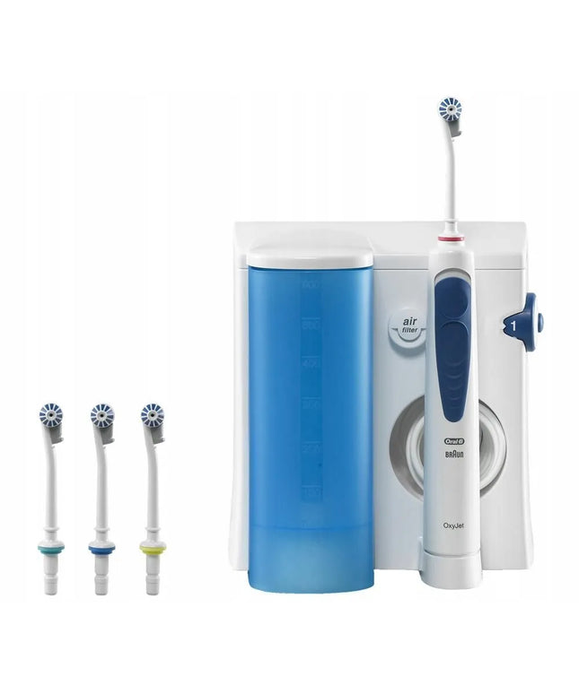 BRAUN Oral-B OxyJet MD20 burnos irigatorius, 4 antgaliai