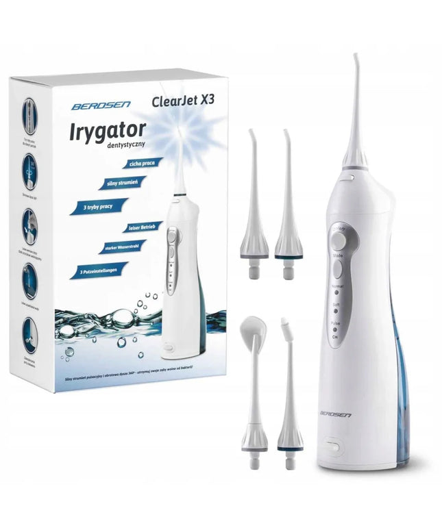 Belaidis burnos irigatorius Berdsen ClearJet X3