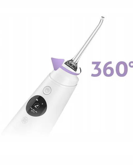 Belaidis burnos irigatorius „TrueLife AquaFloss Compact C300 White“ su keičiamų antgalių rinkiniu