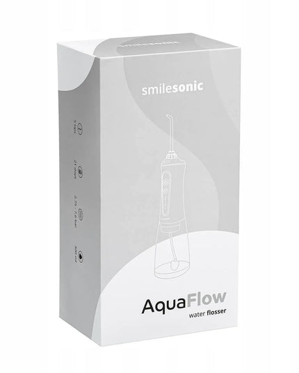 Belaidis burnos irigatorius „Smilesonic AquaFlow White“