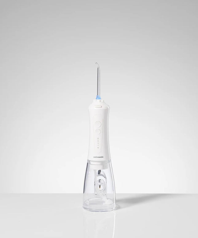 Belaidis burnos irigatorius „Smilesonic AquaFlow White“