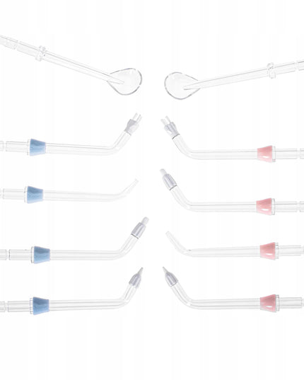 Belaidis dantų irigatorius „Adler AD2185“, 10 antgalių, 5 režimai, USB-C, 350 ml