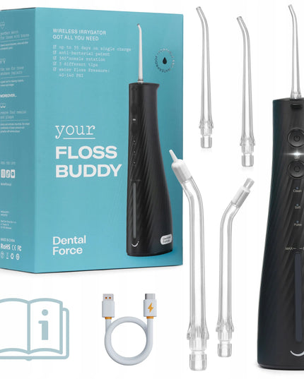 Belaidis burnos irigatorių valymo prietaisas DentalForce, 310 ml