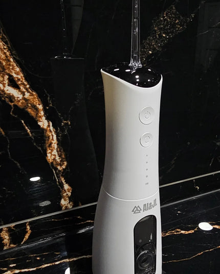 AI&JL belaidis burnos irigatorius, USB-C, IPX7, 5 antgaliai, 300 ml