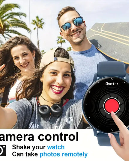 Išmanusis Laikrodis su Belaidžiu Skambinimu, Fitneso Stebėjimu ir AI Balso Valdymu