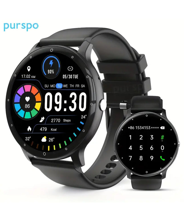 Išmanusis Laikrodis su Belaidžiu Skambinimu, Fitneso Stebėjimu ir AI Balso Valdymu