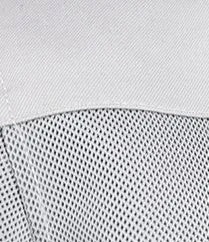 JOHN DOE AERO MESH ARTIC WHITE vyriška tekstilinė motociklininko striukė