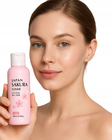 Japan Sakura Set pilnas 6 kosmetikos priemonių rinkinys veido priežiūrai