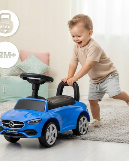 Sun Baby „Mercedes C-Class“ stumiamas paspirtukas-vaikštynė, mėlynas