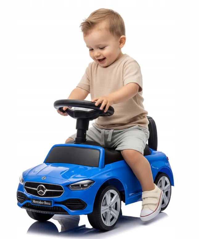Sun Baby „Mercedes C-Class“ stumiamas paspirtukas-vaikštynė, mėlynas