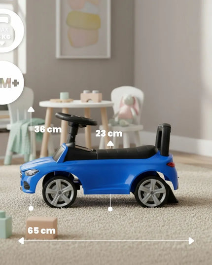 Sun Baby „Mercedes C-Class“ stumiamas paspirtukas-vaikštynė, mėlynas