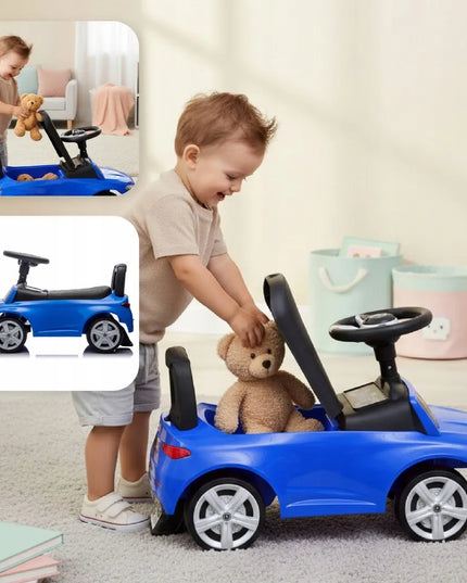 Sun Baby „Mercedes C-Class“ stumiamas paspirtukas-vaikštynė, mėlynas