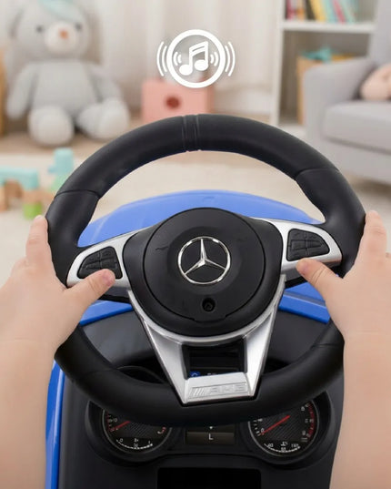 Sun Baby „Mercedes C-Class“ stumiamas paspirtukas-vaikštynė, mėlynas