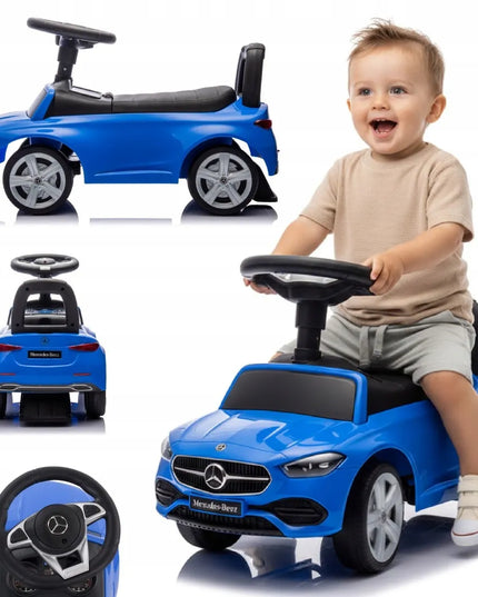 Sun Baby „Mercedes C-Class“ stumiamas paspirtukas-vaikštynė, mėlynas