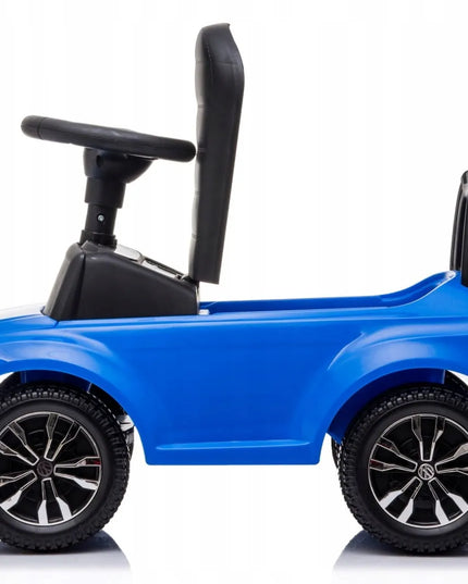 Vaikiškas paspirtukas vaikštynė Volkswagen T-Roc su dėtuve ir garsiniu signalu SUN BABY