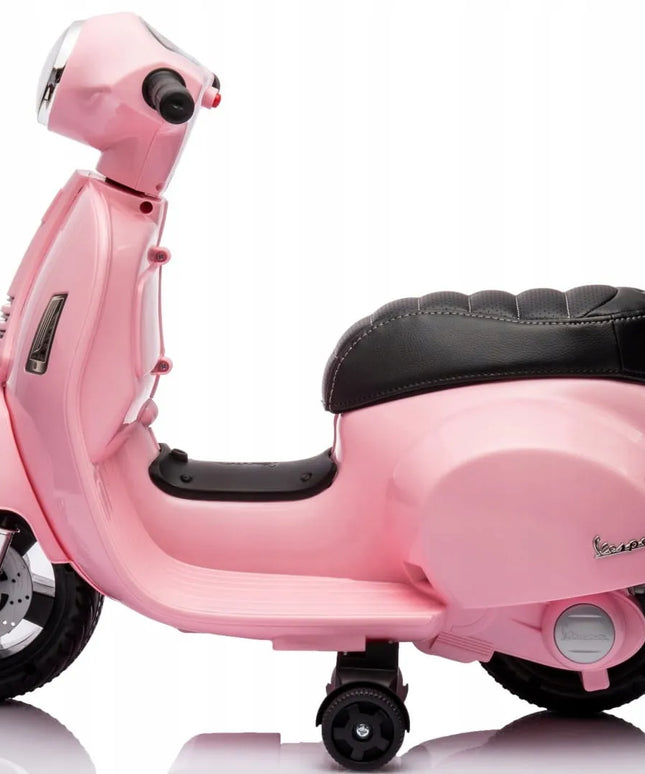 Elektrinis paspirtukas Sun Baby Vespa vaikams su atlošu, rožinis