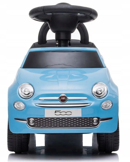 Sun Baby pasyvinis automobilis Fiat 500 stūmiklis berniukams su daiktadėže
