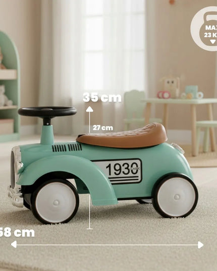 Sun Baby „Retro“ stumdukas lenktyniniu stiliumi vaikams nuo 1 metų