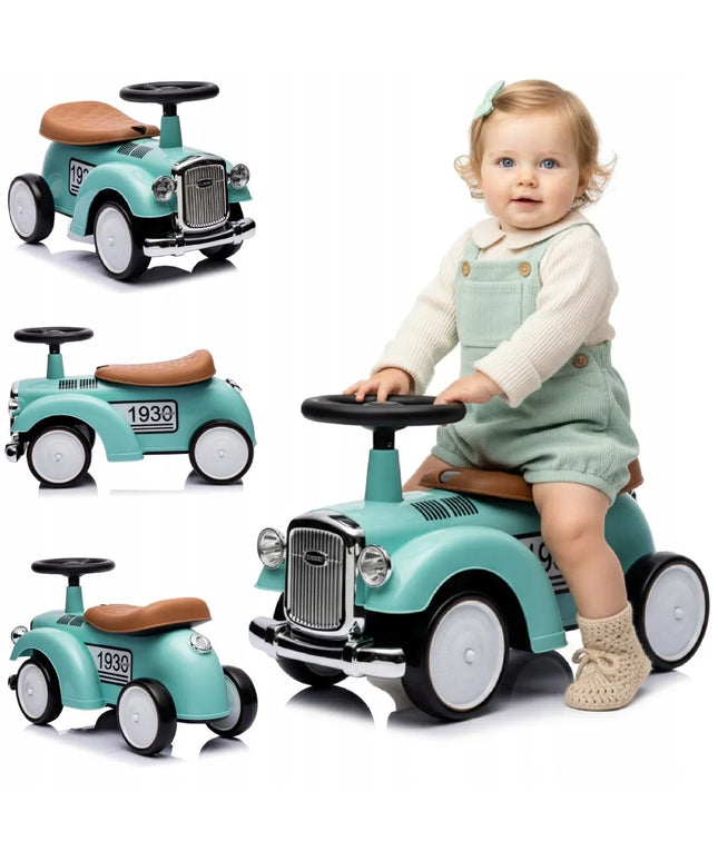 Sun Baby „Retro“ stumdukas lenktyniniu stiliumi vaikams nuo 1 metų