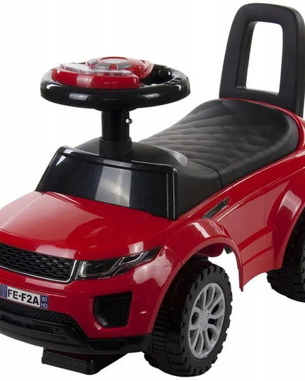 Sun Baby pasyvusis vaikštynė-stumdukas vaikams nuo 1 metų su bagažine ir garsais
