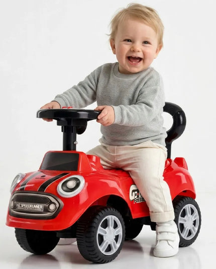 Sun Baby GO GO Fassion vaikiškas automobilis-stūmdukas, raudonas