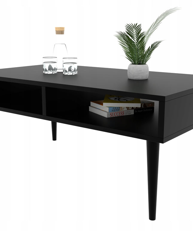 Kavos staliukas 90cm x 50cm x 45cm - Juodas