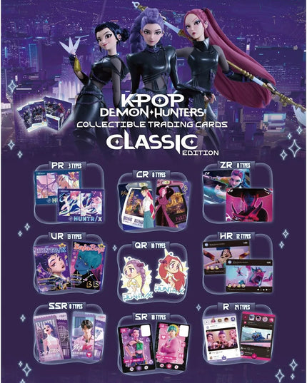 K-Pop Demon Hunters: Classic Edition – Gold Booster, 1 vnt.