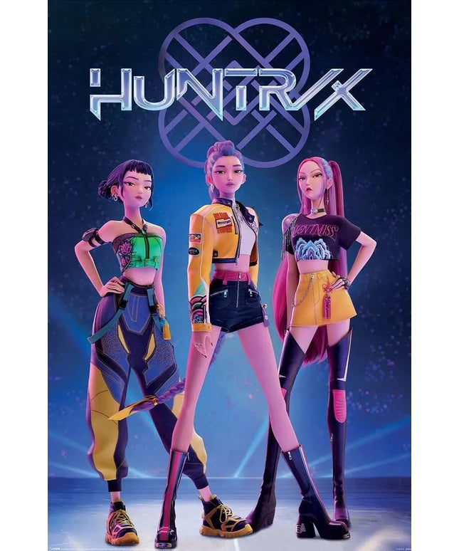 K-Pop Demon Hunters Huntrix How Its Done plakatas, 61 × 91,5 cm