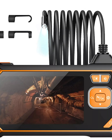 RETOO apžiūros kamera endoskopas 3M LCD HD 4,3" 8MM FULL HD 360° MICRO SD 64GB