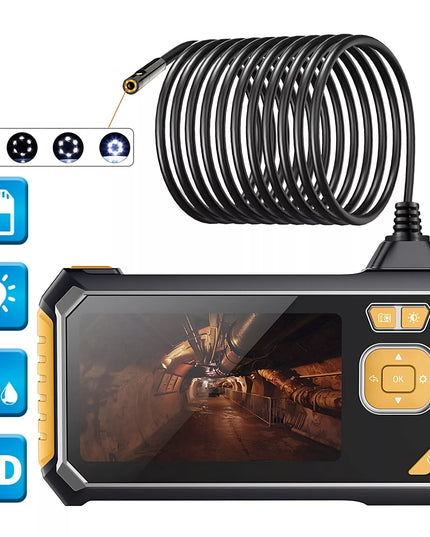 RETOO apžiūros kamera endoskopas 3M LCD HD 4,3" 8MM FULL HD 360° MICRO SD 64GB