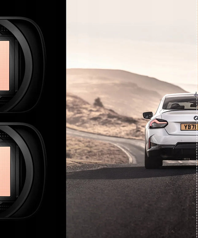 Automobilinis vaizdo registratorius DDPAI Z60 Pro + galinė kamera + laidų komplektas + 128GB