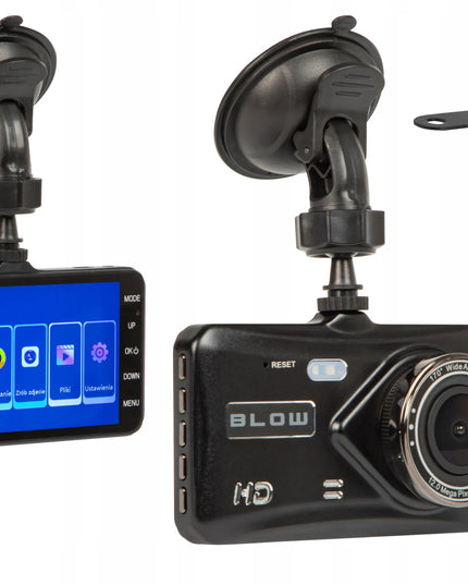 Automobilio vaizdo registratorius „BLOW F800“ su galinio vaizdo kamera FULL HD