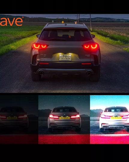 Automobilinė vaizdo kamera 3 kamerų vaizdo registratorius važiavimui 4K PL