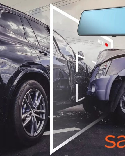 Automobilinis vaizdo registratorius „Save“ A7-PRO 4K, „Sony“ sensorius, veidrodėlio tipo, 64GB