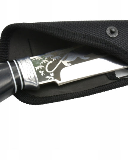 KANDAR Medžioklinis peilis Tiger Karinis Finka Puošta
