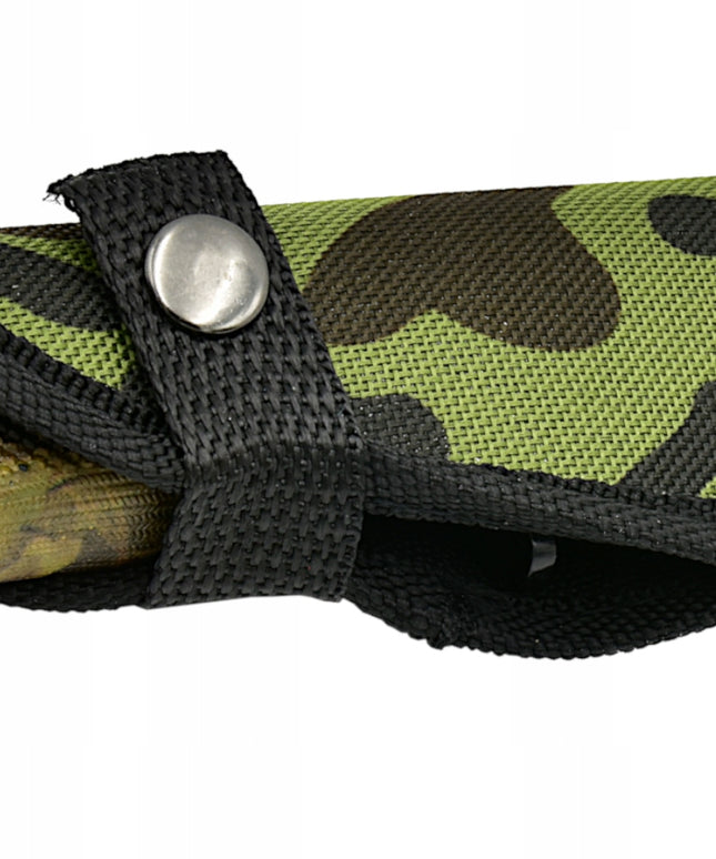 KANDAR Medžioklinis Karinis Peilis Finka + Makštis