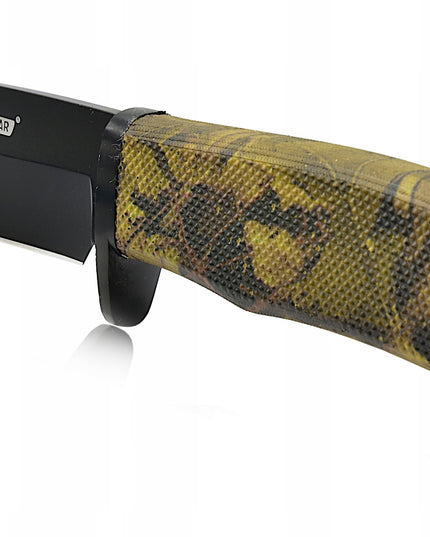 KANDAR Medžioklinis Karinis Peilis Finka + Makštis