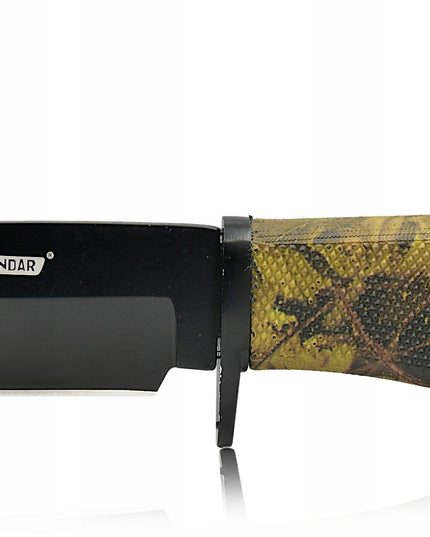 KANDAR Medžioklinis Karinis Peilis Finka + Makštis