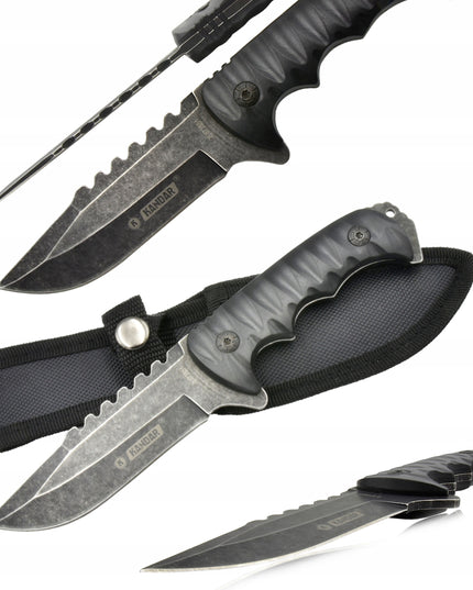 Karinis išgyvenimo taktinio peilis + Dėklas KANDAR